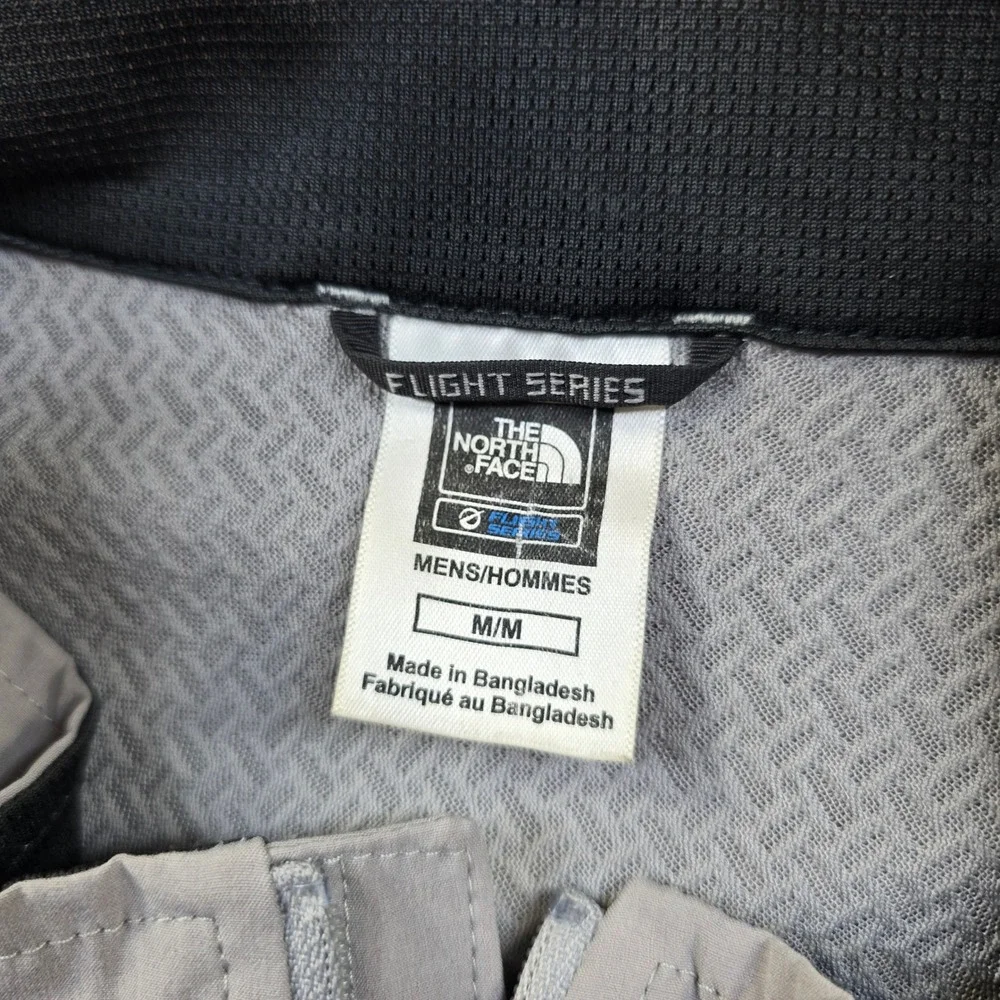 The North Face Flight Series Windbreaker‎ Mens Medium Gray Black Vintage